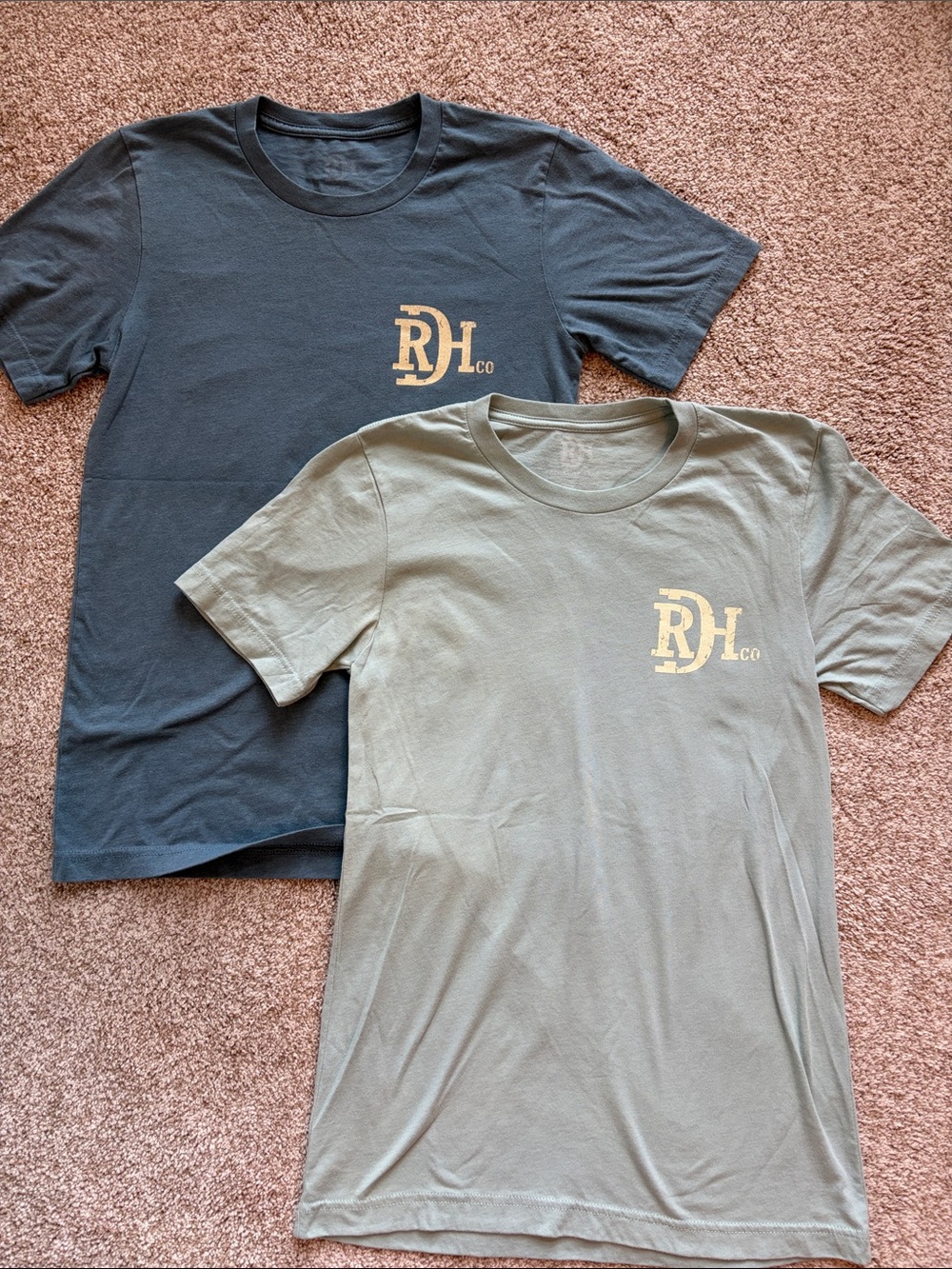 Red Dirt Hat Co Men's Small Crew Neck T-Shirts